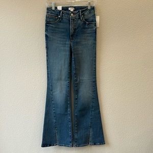 Good American Good Legs Flare Jeans Size 25